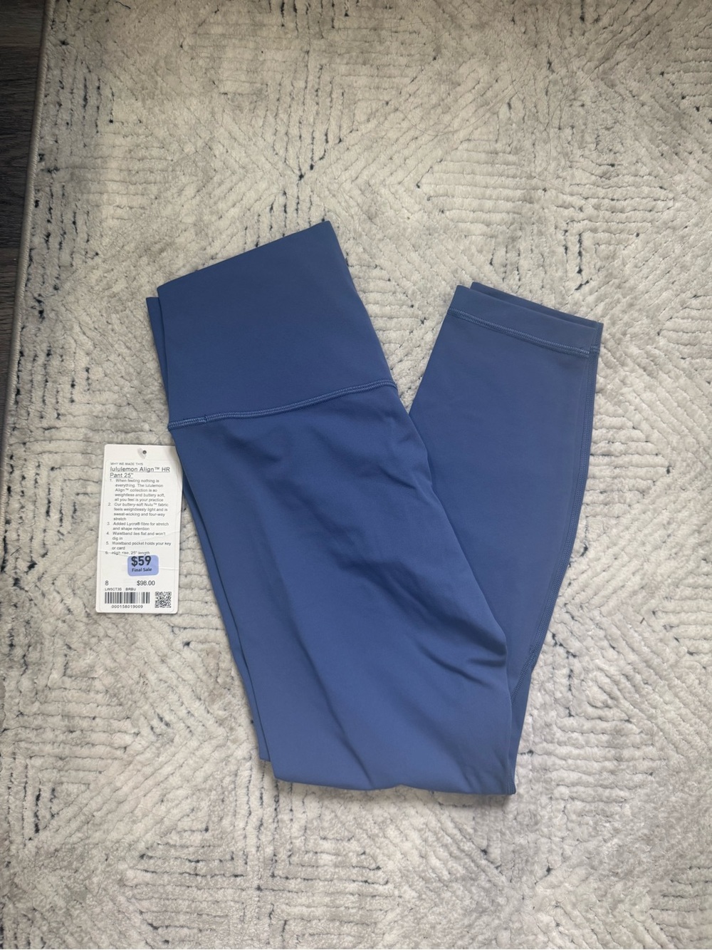 lululemon athletica Blue High-Rise Align Leggings